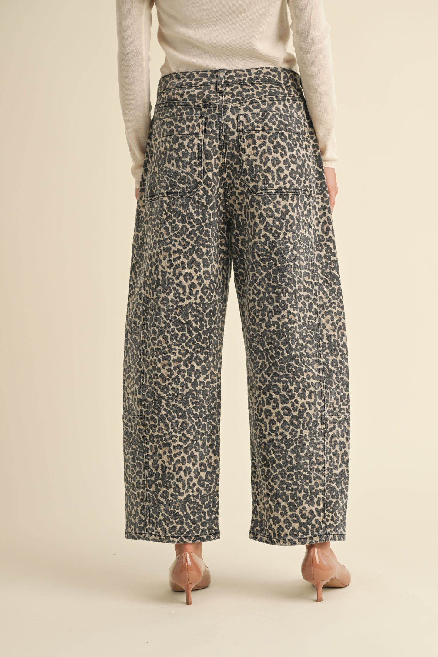 The Janine Leopard Pants