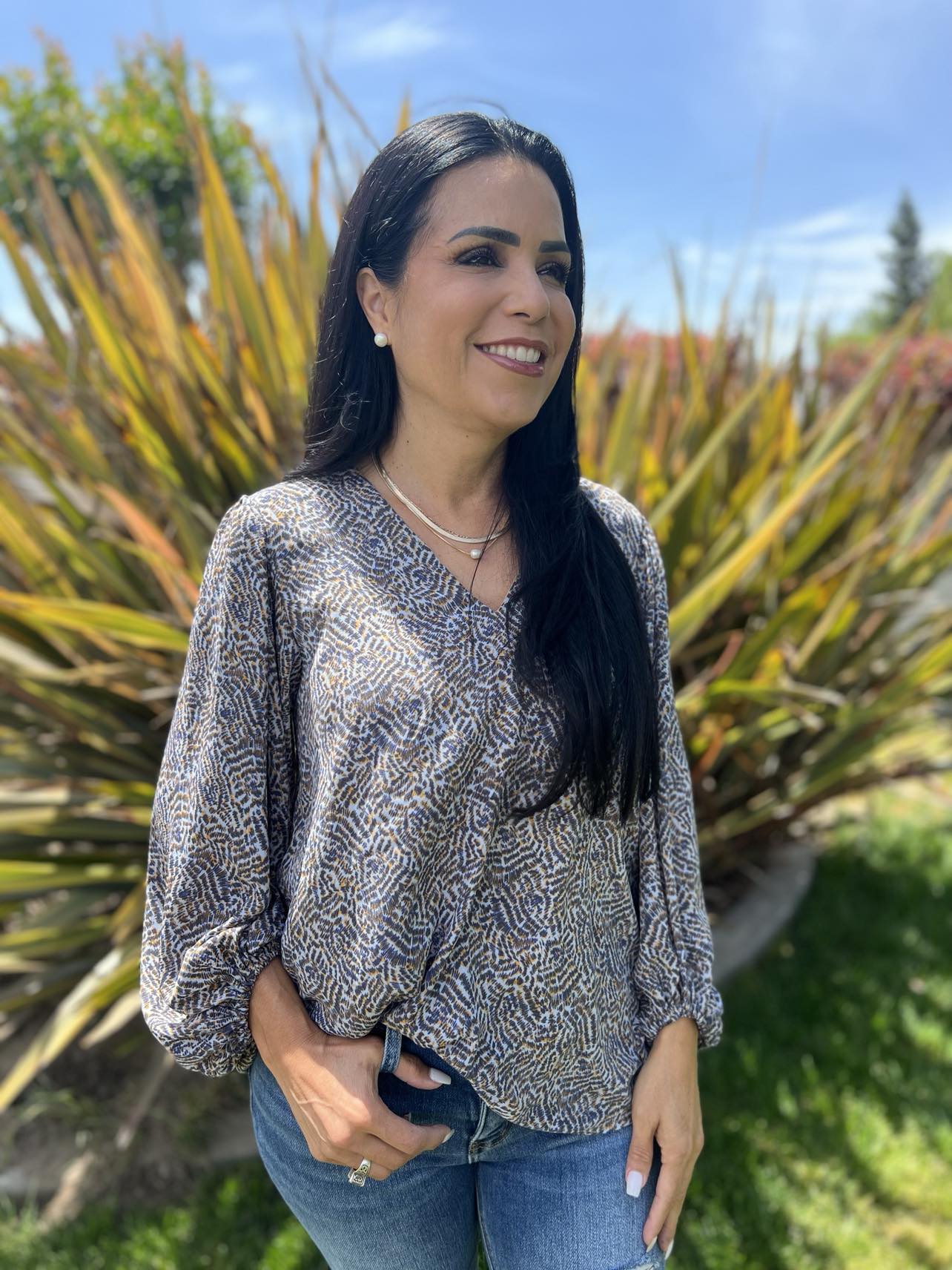 The Jasmine Blouse