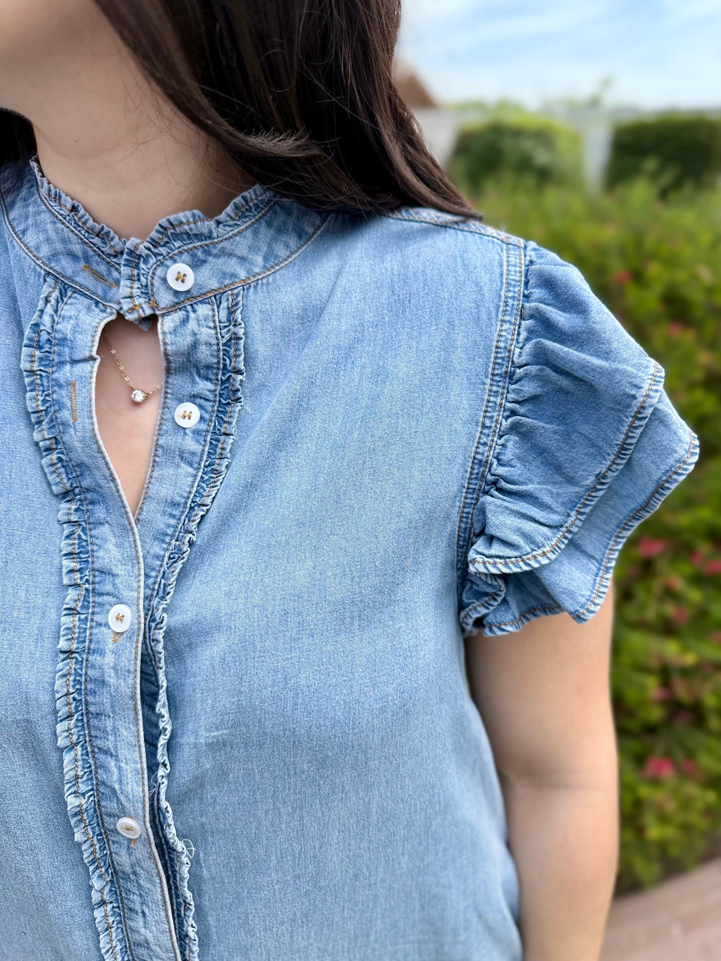 The Olivia Denim Dress