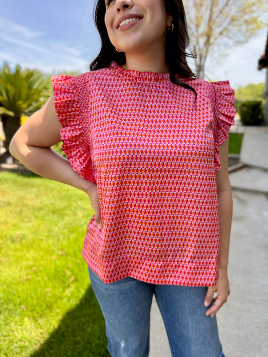 The Maxine Retro Blouse
