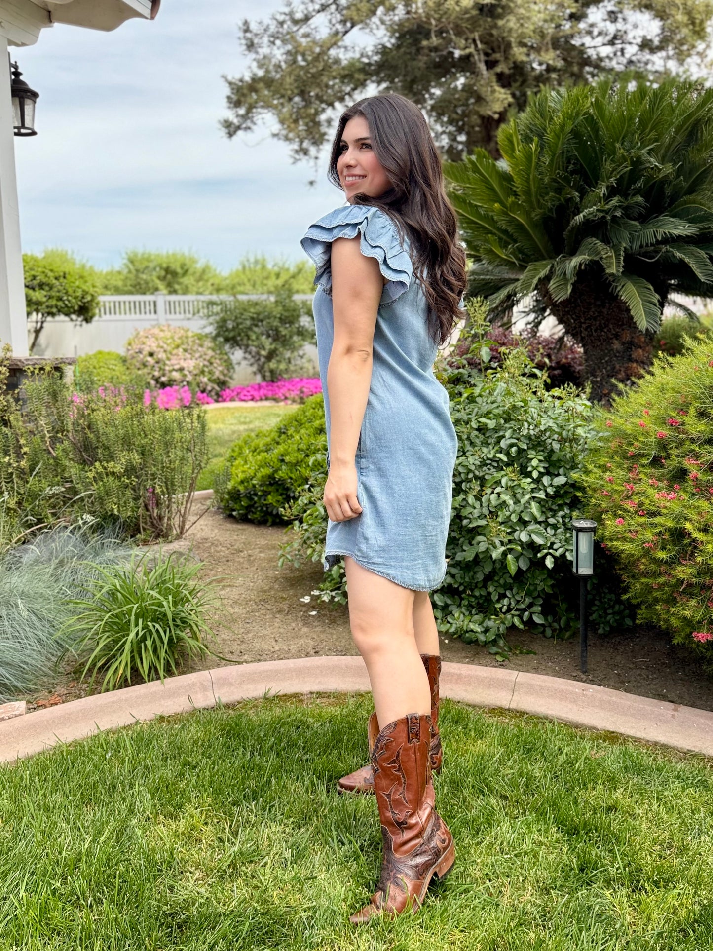 The Olivia Denim Dress