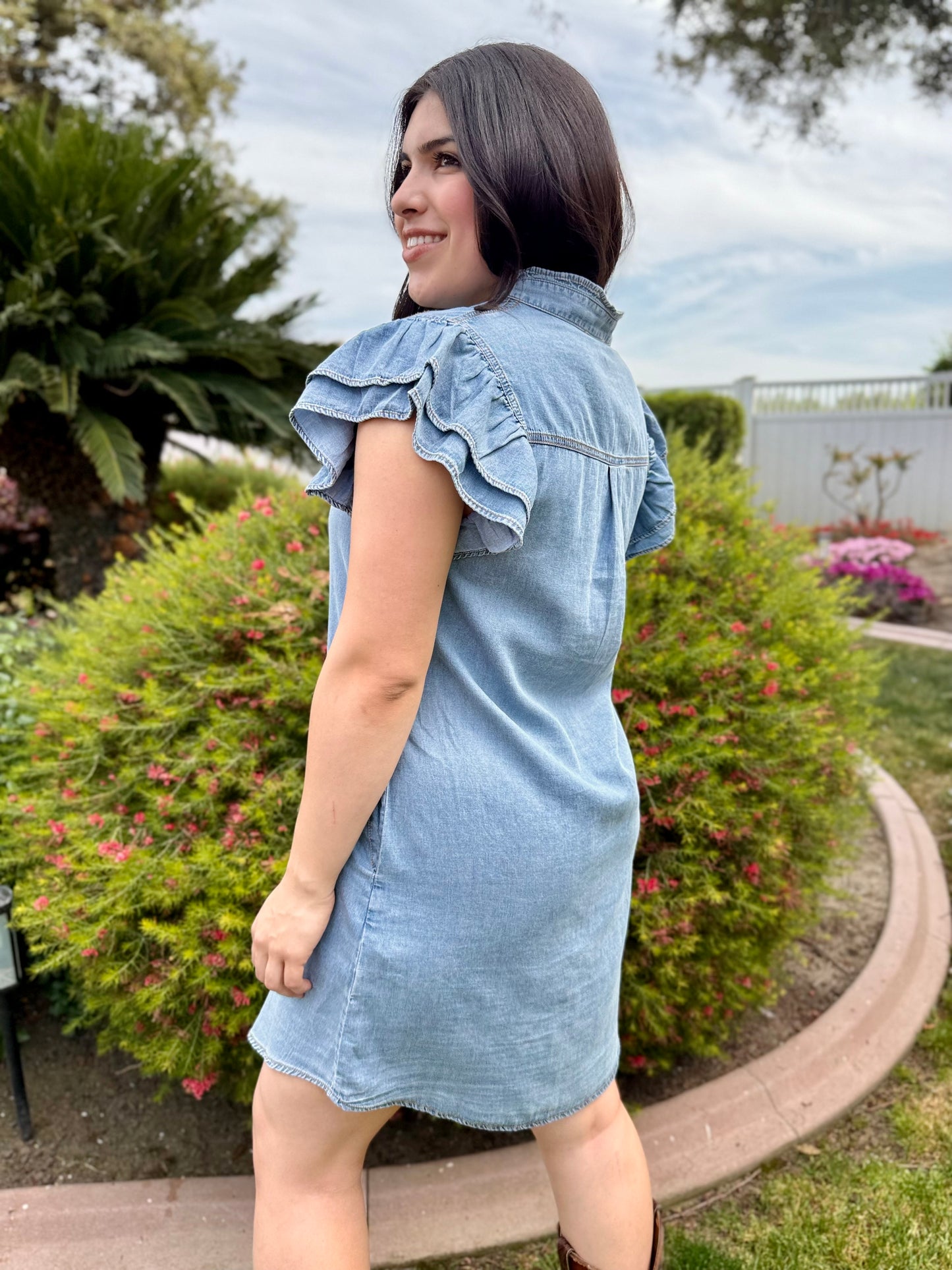 The Olivia Denim Dress