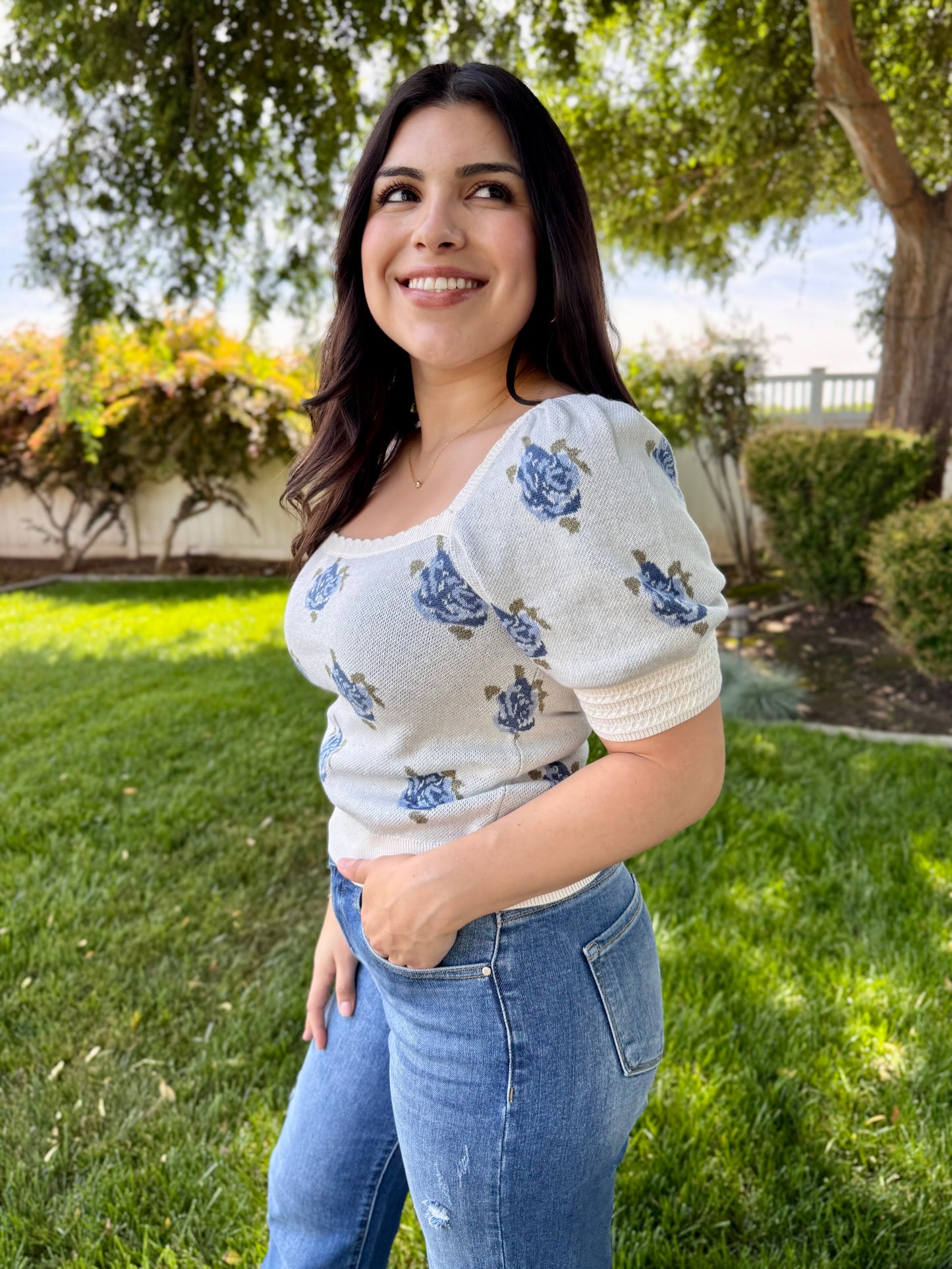 The Lucy Floral Blouse