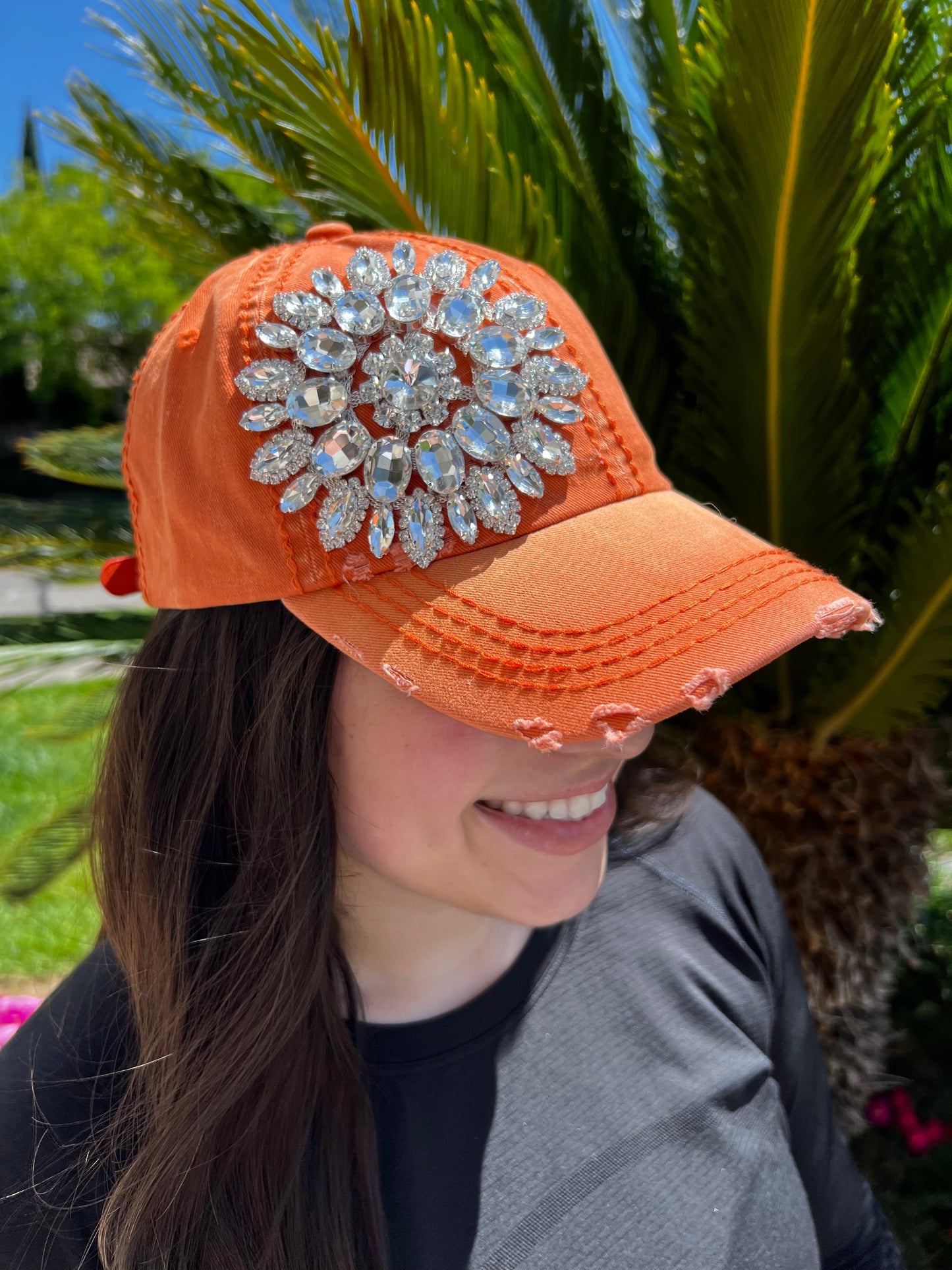 Bling Baseball Cap- Various Colors