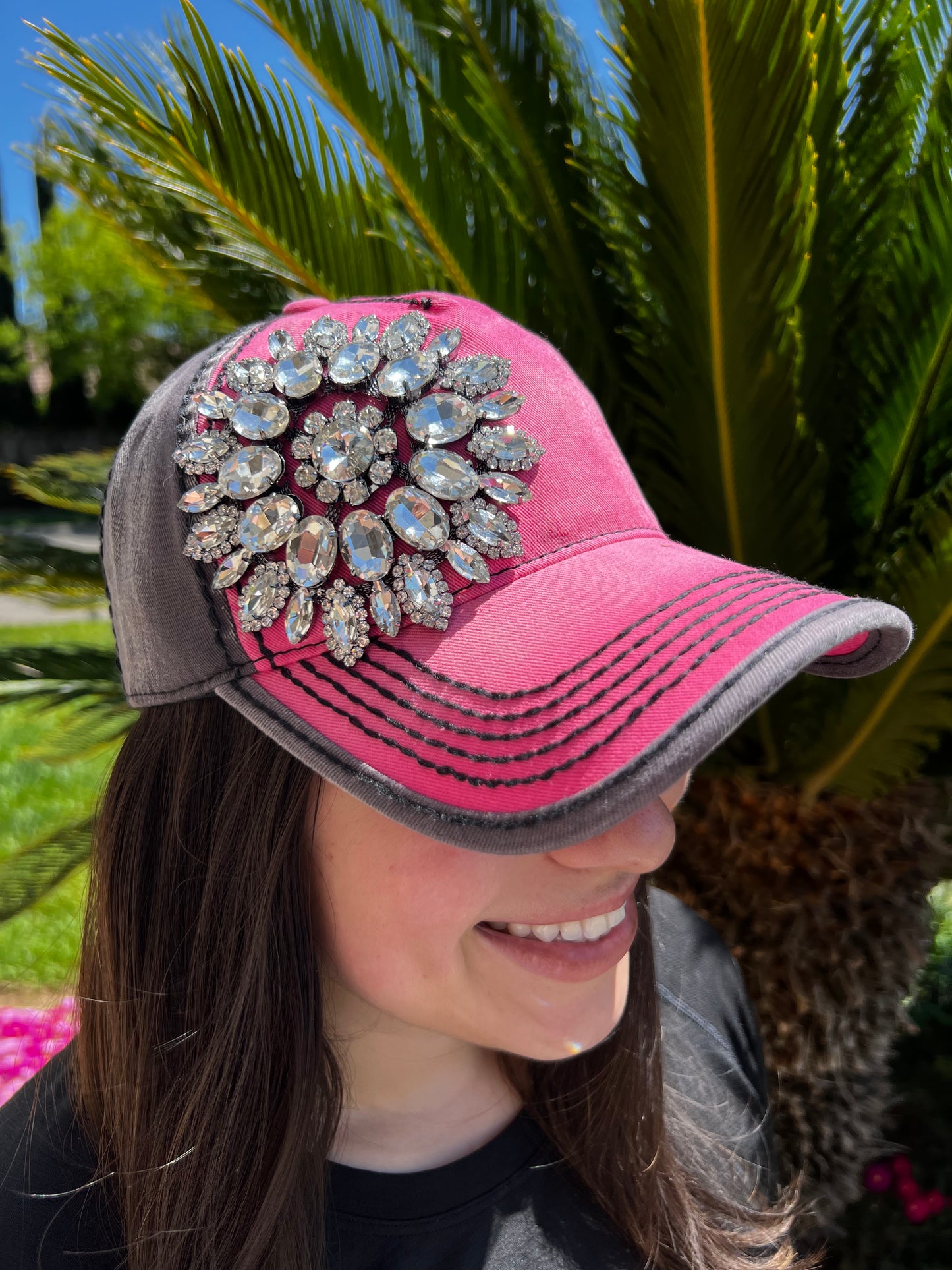 Bling Baseball Cap- Various Colors