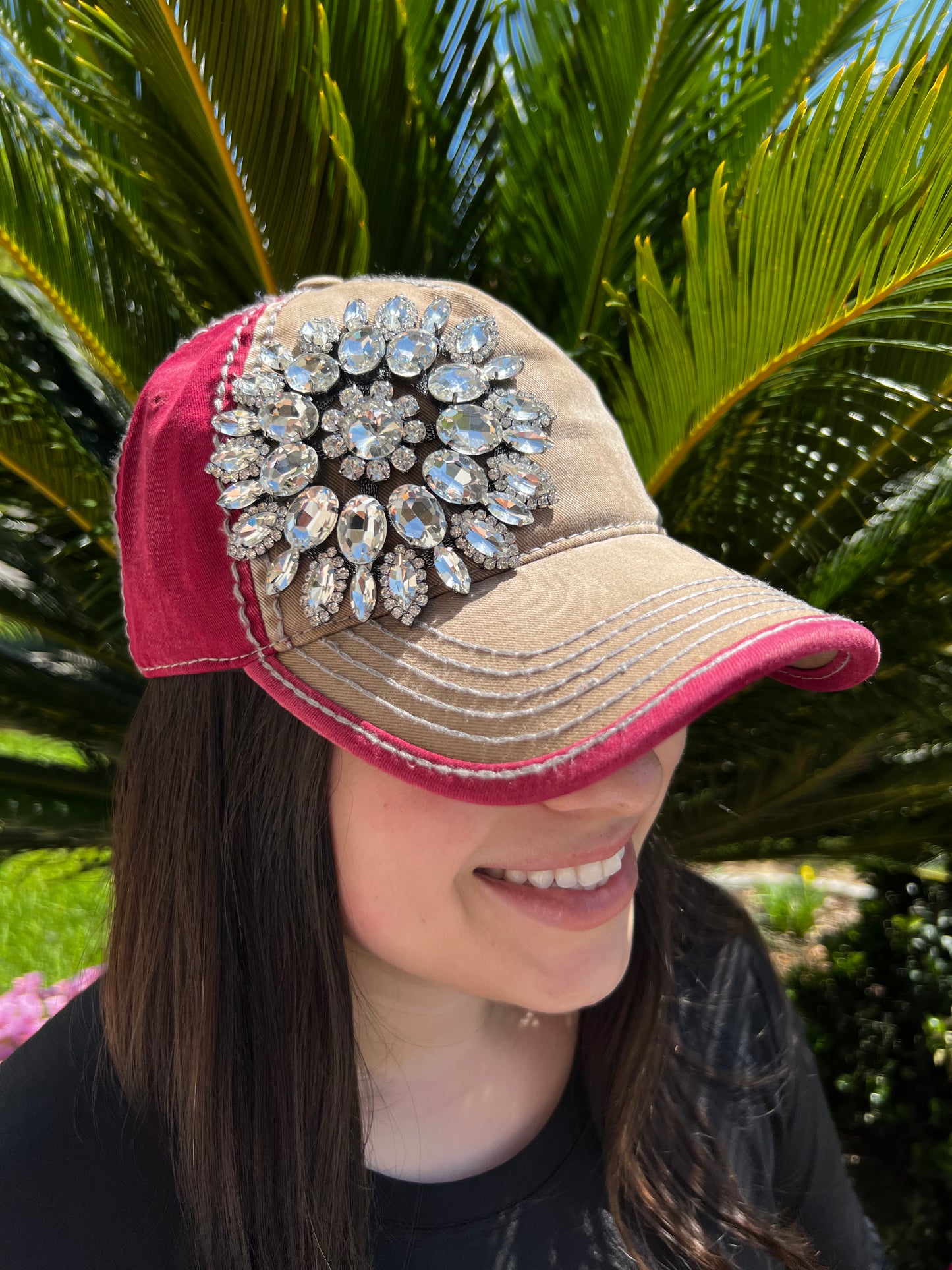 Bling Baseball Cap- Various Colors