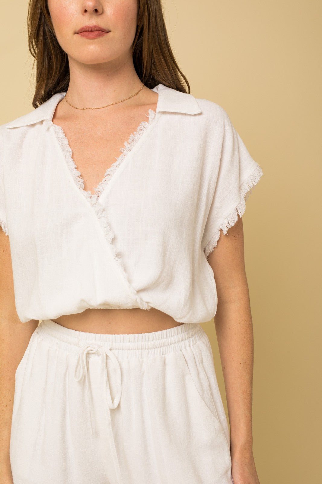 The Sandy Collared Top
