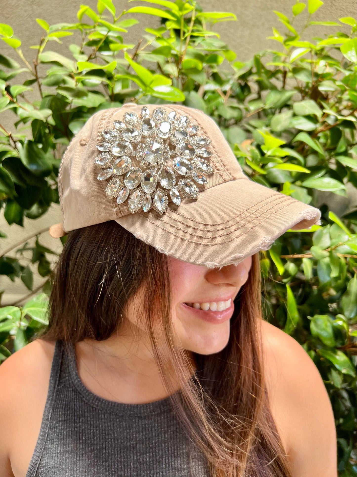 Bling Baseball Cap- Various Colors