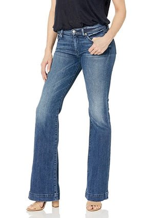 7 For All Mankind Dojo in Lake Blue - LONG