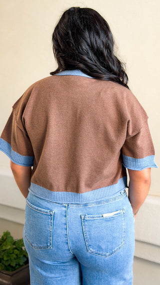 Women's soft cropped button-up cardigan sweater