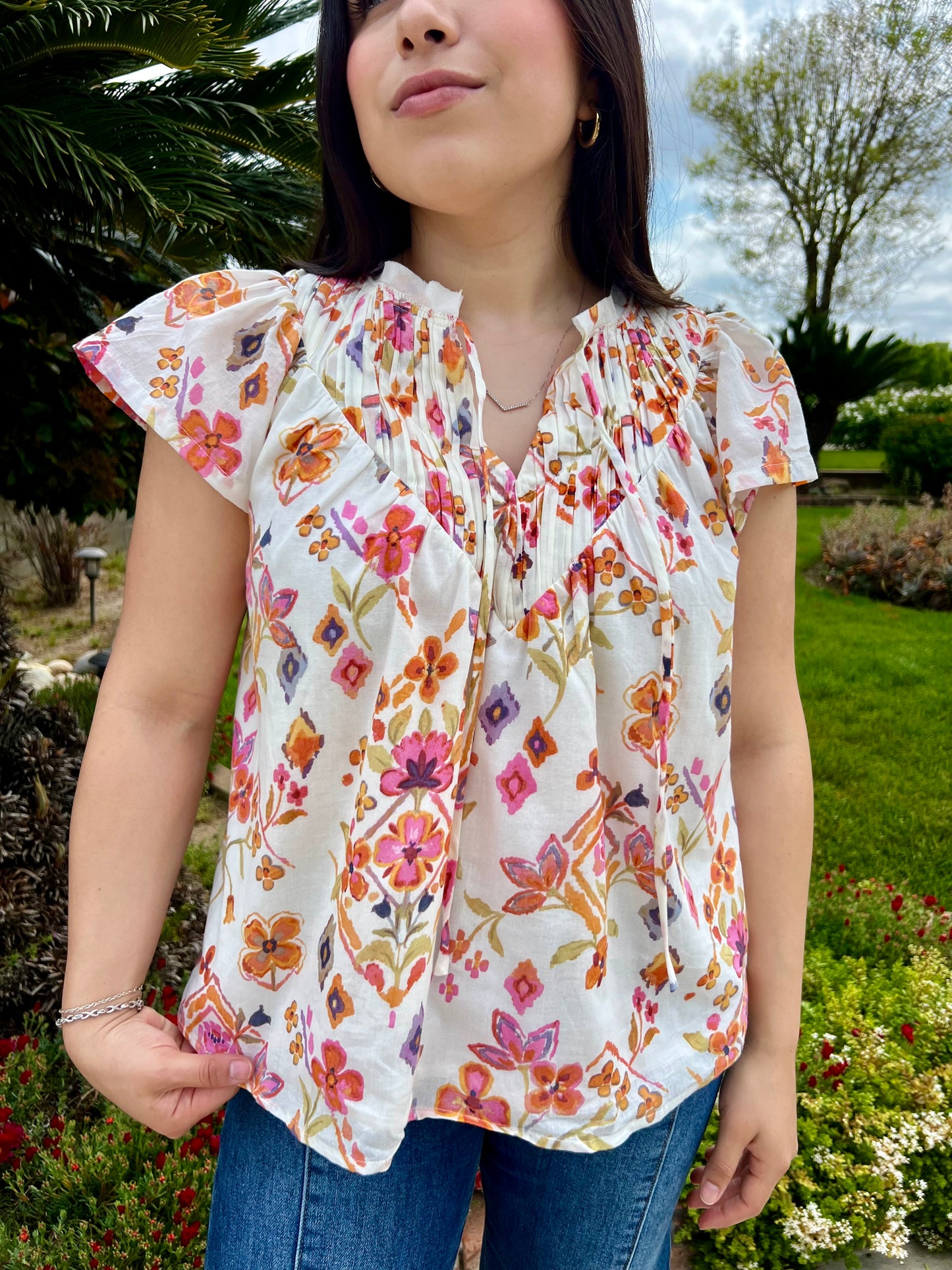 The Lucy Floral Blouse