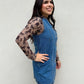 The Sleeveless Button Down Denim Mini Dress