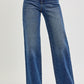 RISEN Tummy Control High Rise Wide Leg
