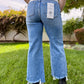RISEN Ankle Flare Jeans