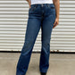 7 For All Mankind Dojo Jeans in Old Fashioned 7 Soft Pink - LONG