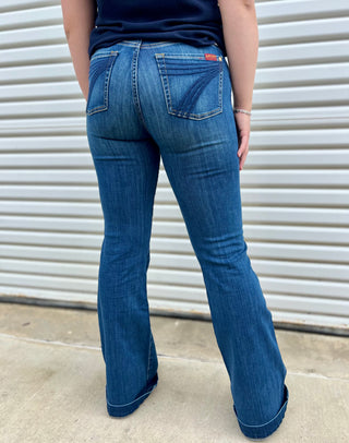7 For All Mankind Dojo in Medium Melrose - LONG