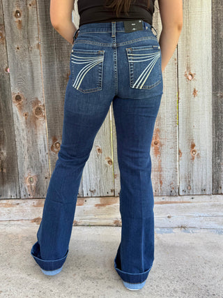 7 For All Mankind Dojo Jeans in Andover - LONG