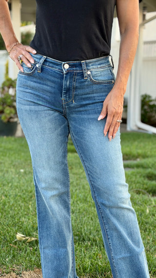 7 For All Mankind Dojo in Distressed Authentic Light - Extra Long