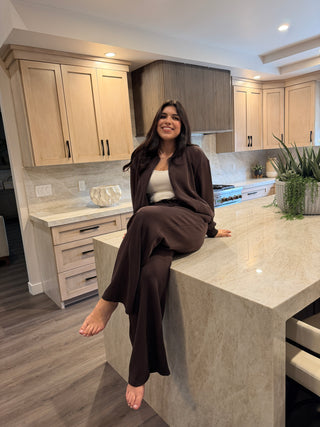 The Soft Modal Brown Pants