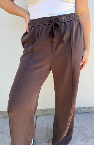 The Soft Modal Brown Pants