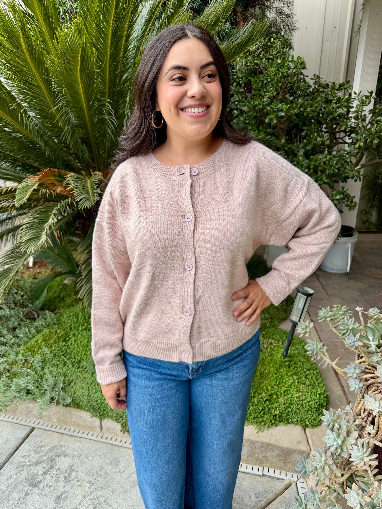 The Button Down Oversized Cardigan