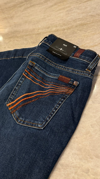 7 For All Mankind Dojo Jeans in Rebellion - LONG