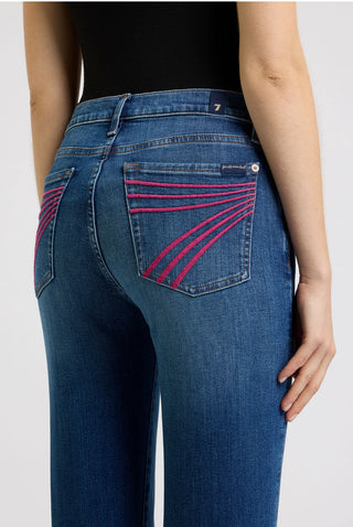 7 For All Mankind Dojo Jeans in Moonwater- LONG