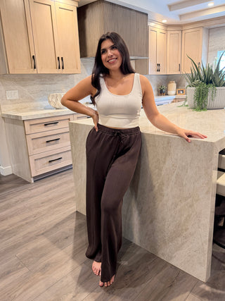 The Soft Modal Brown Pants