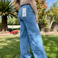 RISEN High Rise Wide Palazzo Jeans