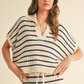 The Melanie Striped Blouse
