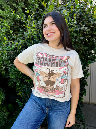 The Cowgirl Wild West Vintage Tee