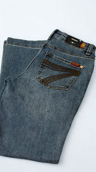 Youth 7 For All Mankind Mini Dojo Jeans - Sea Level