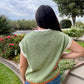 The Mineral Washed Short Sleeve Sweater