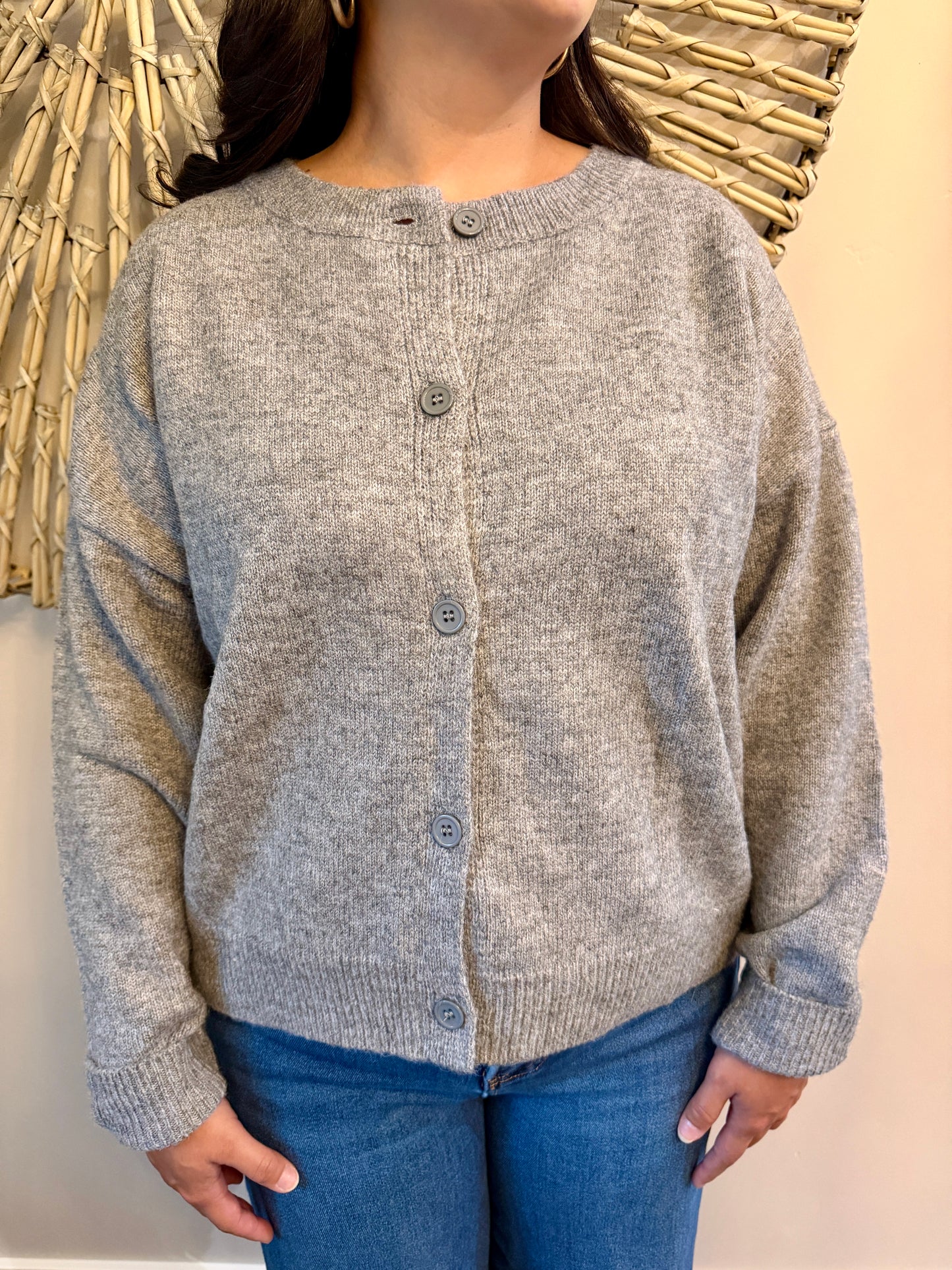 The Button Down Oversized Cardigan