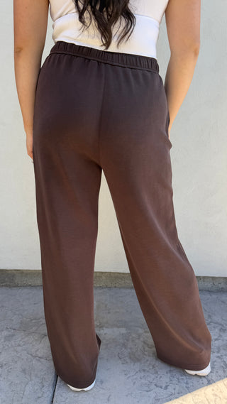 The Soft Modal Brown Pants