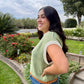 The Mineral Washed Short Sleeve Sweater