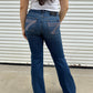 7 For All Mankind Dojo Jeans in Old Fashioned 7 Soft Pink - LONG