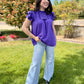 RISEN Mid Rise Wide Leg Jeans