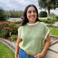 The Mineral Washed Short Sleeve Sweater