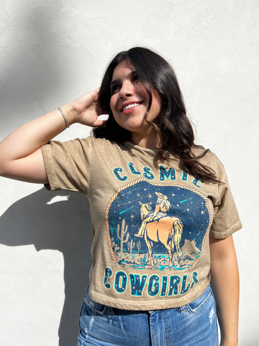 The Cosmic Cowgirls Vintage Tee