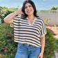 The Melanie Striped Blouse