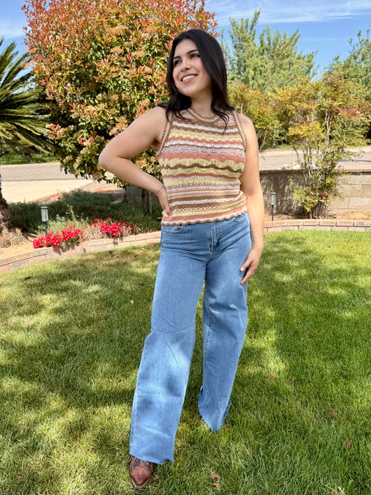 The Sunny Daze Woven Blouse