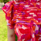 The Isabelle Ruffle Sleeve Blouse- Various Colors