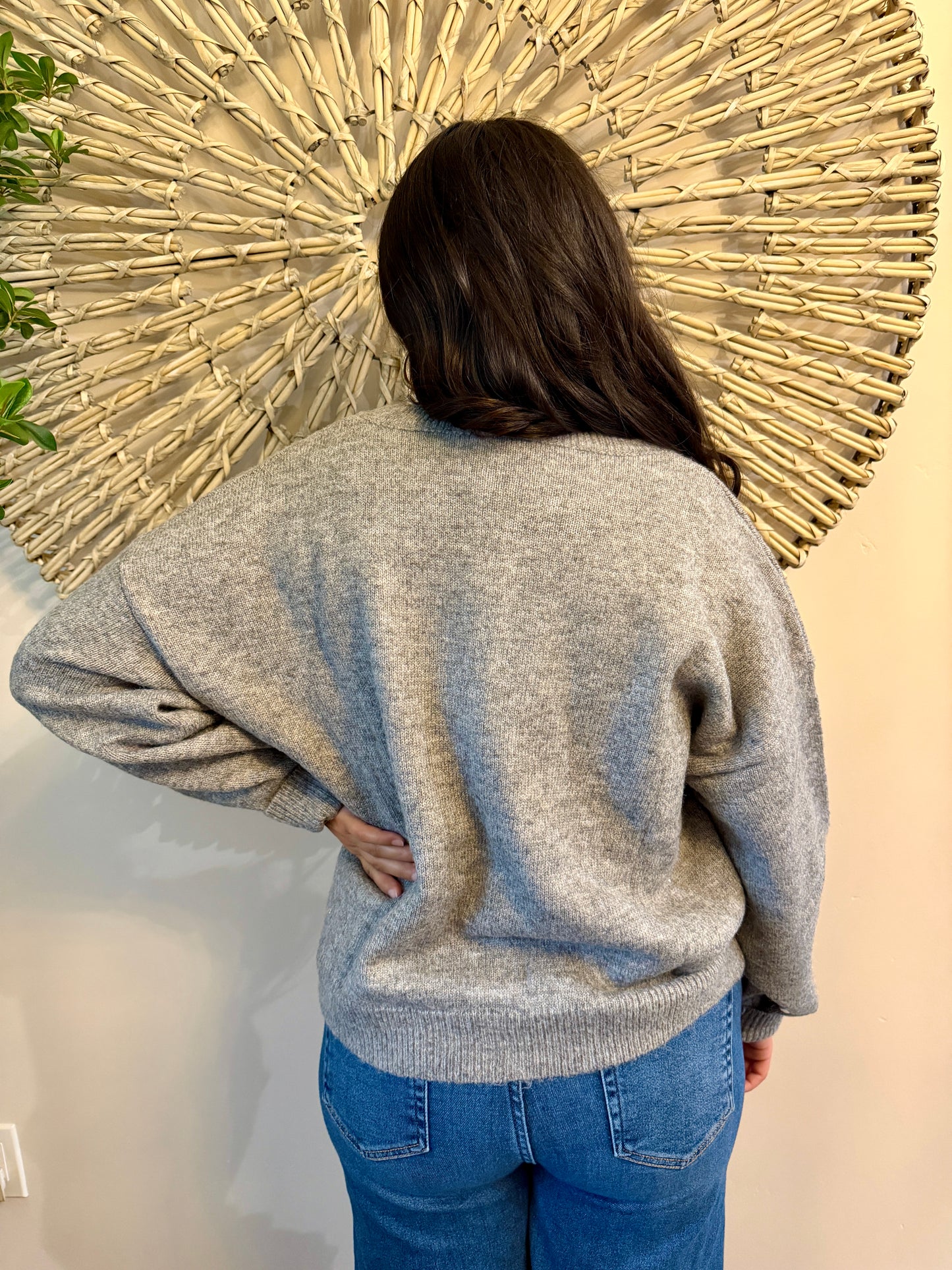 The Button Down Oversized Cardigan