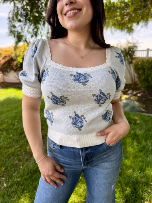 The Lucy Floral Blouse