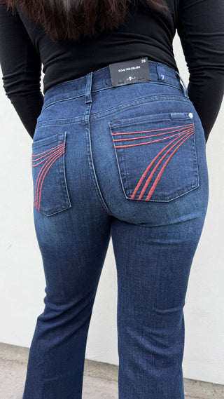 7 For All Mankind Dojo Jeans Tailorless in Altoona - SHORT