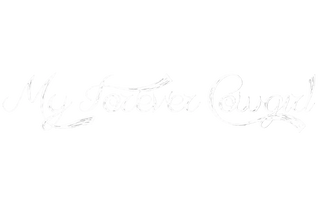 Decorative text 'My Forever Cowgirl' in a stylized font on a white background