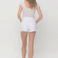 Holly Mid Rise White Short