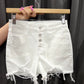 Holly Mid Rise White Short