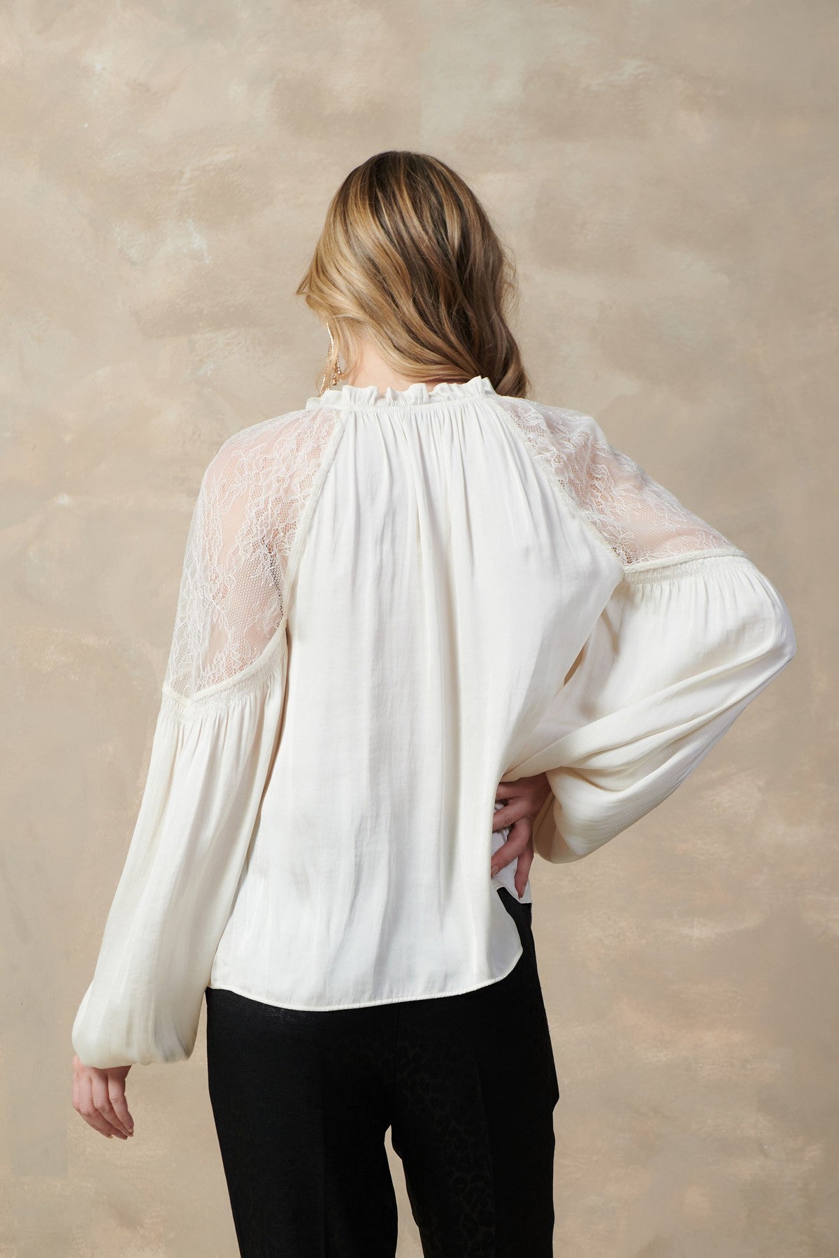 The Lacy Long Sleeve Blouse